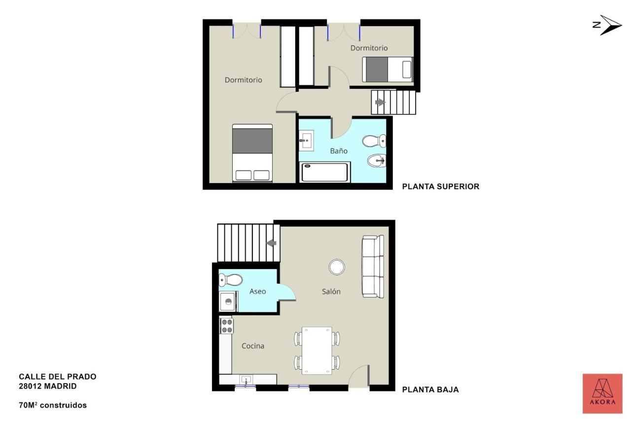 מדריד Amazing Apartment In Huertas מראה חיצוני תמונה